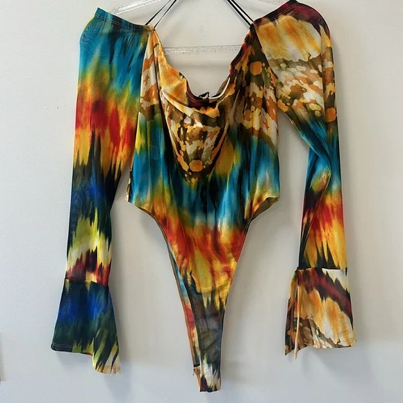 Fashion Nova • Bodysuit and Pants Combo • Sz 2X • NEW! - Picture 5 of 16